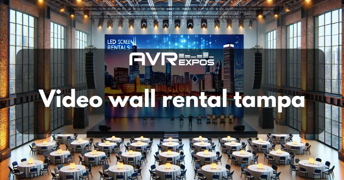 Video Wall Rental Tampa | High-Quality LED Display Solutions